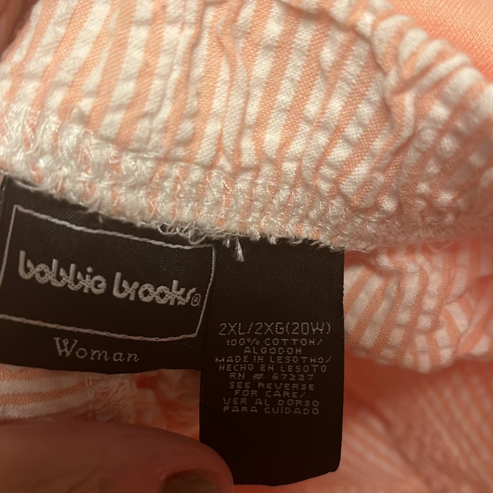 Bobbie Brooks Peach Shirt and Pants Set - Picture 4 of 5